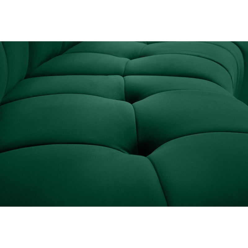 Meridian Limitless Green Velvet 9pc. Modular Sectional IMAGE 7