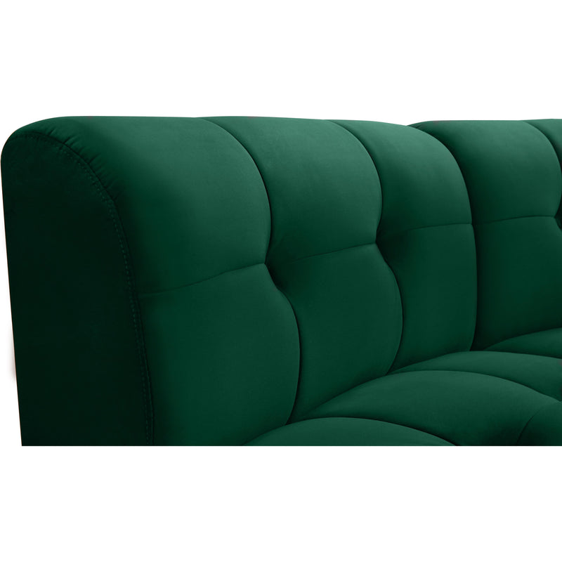 Meridian Limitless Green Velvet 9pc. Modular Sectional IMAGE 8