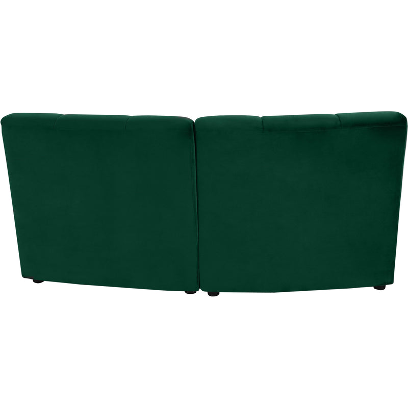 Meridian Limitless Green Velvet 2pc. Modular Sectional IMAGE 3