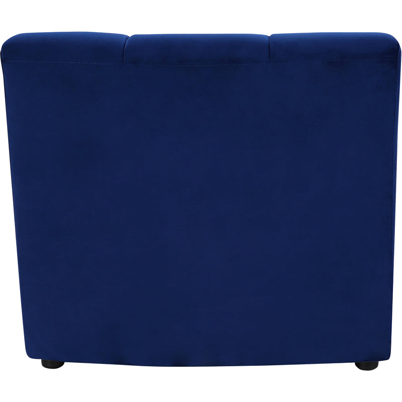 Meridian Limitless Navy Velvet Modular Chair IMAGE 3