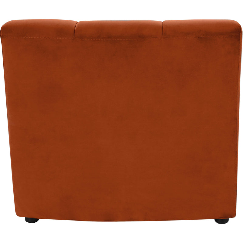 Meridian Limitless Cognac Velvet Modular Chair IMAGE 3