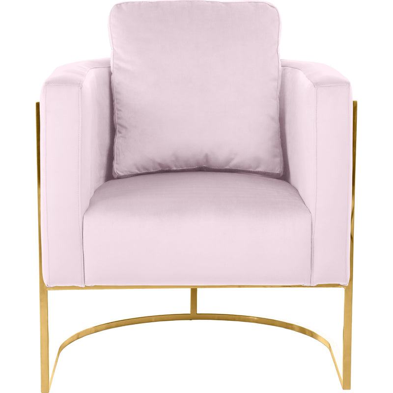 Meridian Casa Pink Velvet Chair IMAGE 4