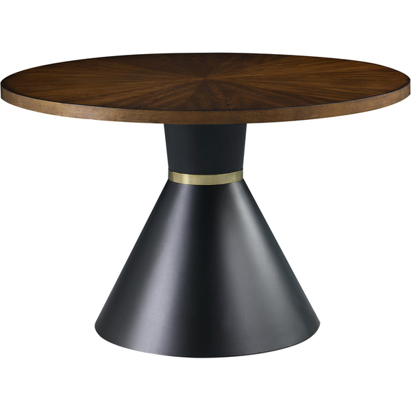 Meridian Sheridan Brown Wood Dining Table IMAGE 1