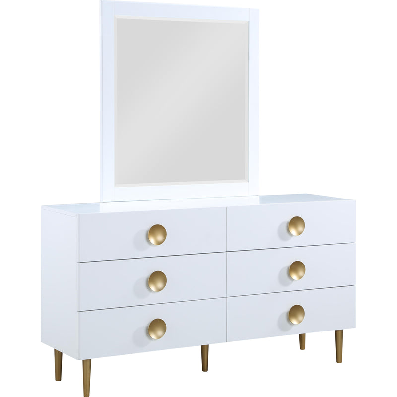 Meridian Zayne White Dresser IMAGE 4