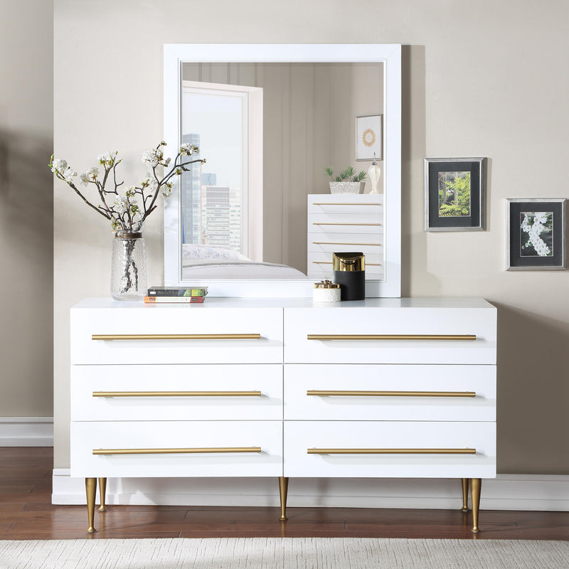 Meridian Marisol White Dresser IMAGE 10