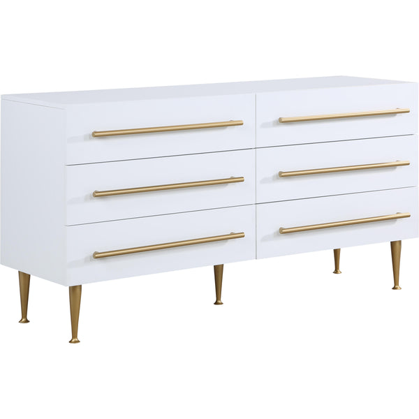 Meridian Marisol White Dresser IMAGE 1