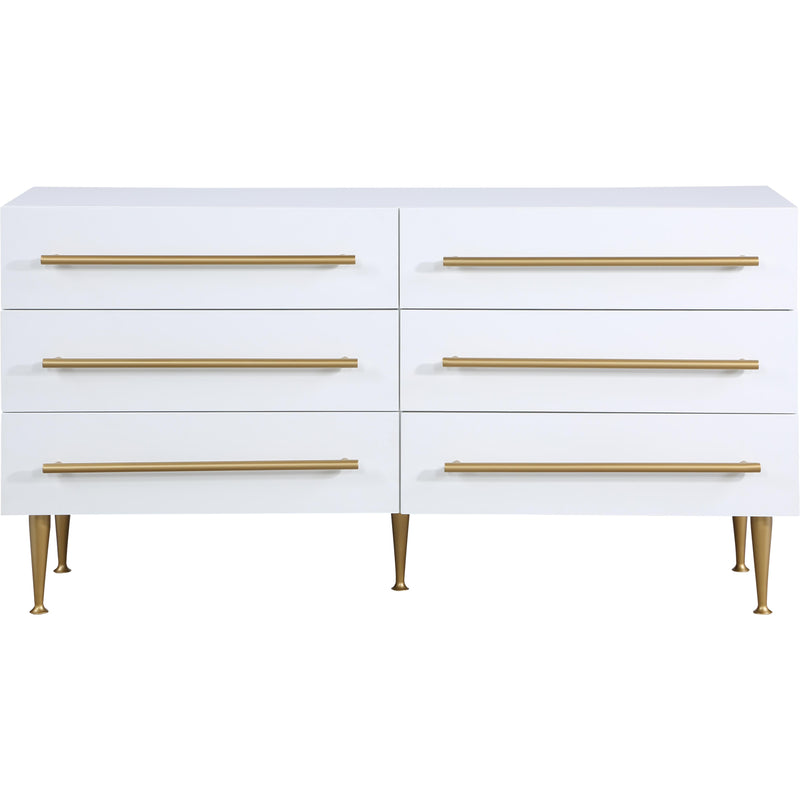 Meridian Marisol White Dresser IMAGE 2