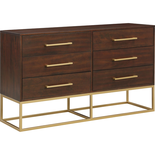 Meridian Maxine Brown Dresser IMAGE 1