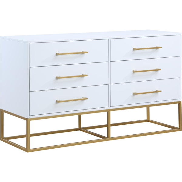 Meridian Maxine White Dresser IMAGE 1