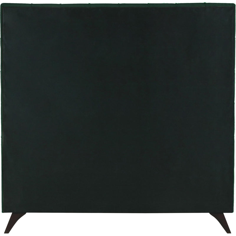 Meridian Elly Green Velvet King Bed IMAGE 7