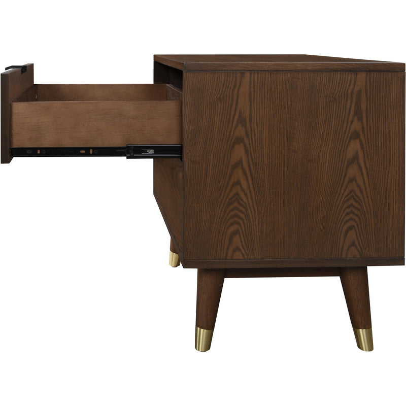 Meridian Vance Walnut Night Stand IMAGE 4