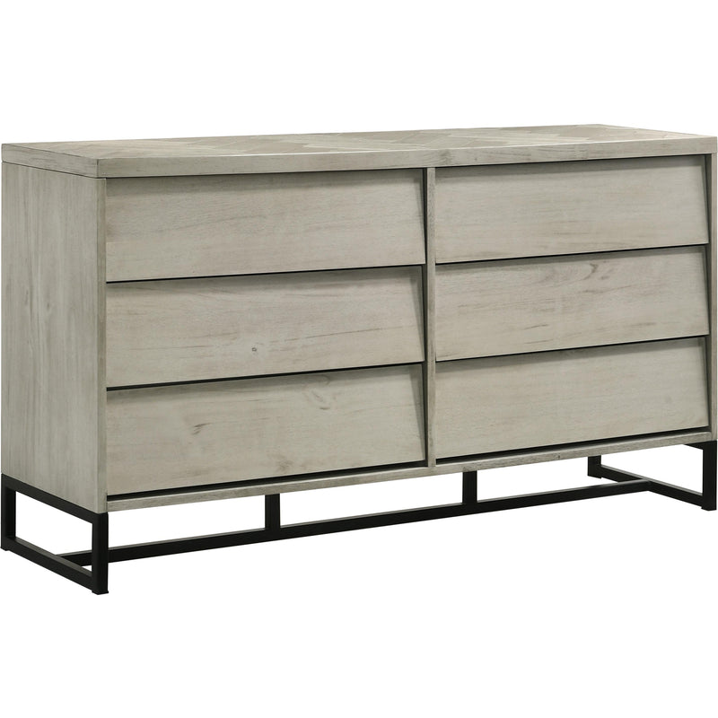 Meridian Weston Grey Stone Dresser IMAGE 1