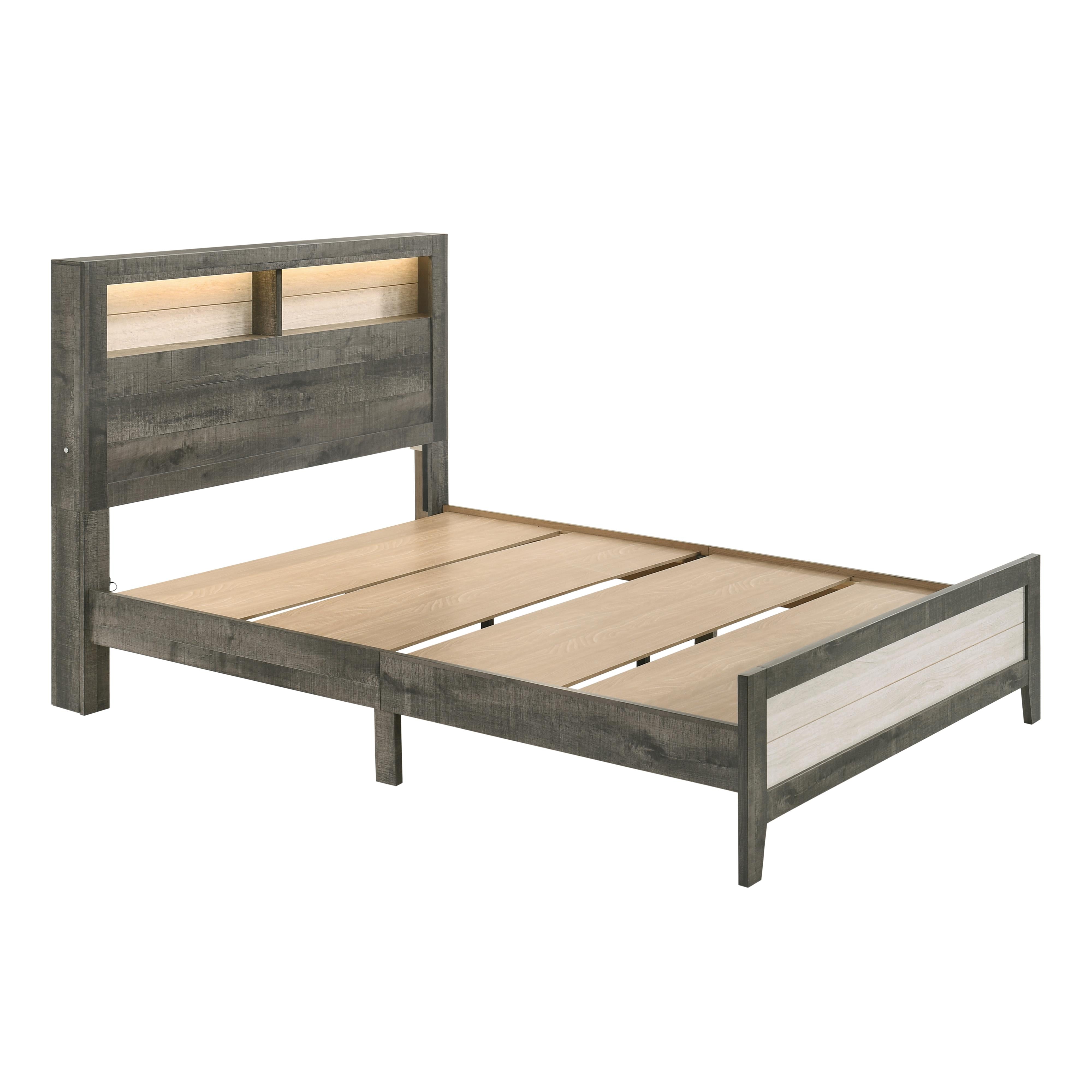 Diamond Modern Furniture CM Rhett Queen Bookcase Bed B8170-Q-BED IMAGE 2