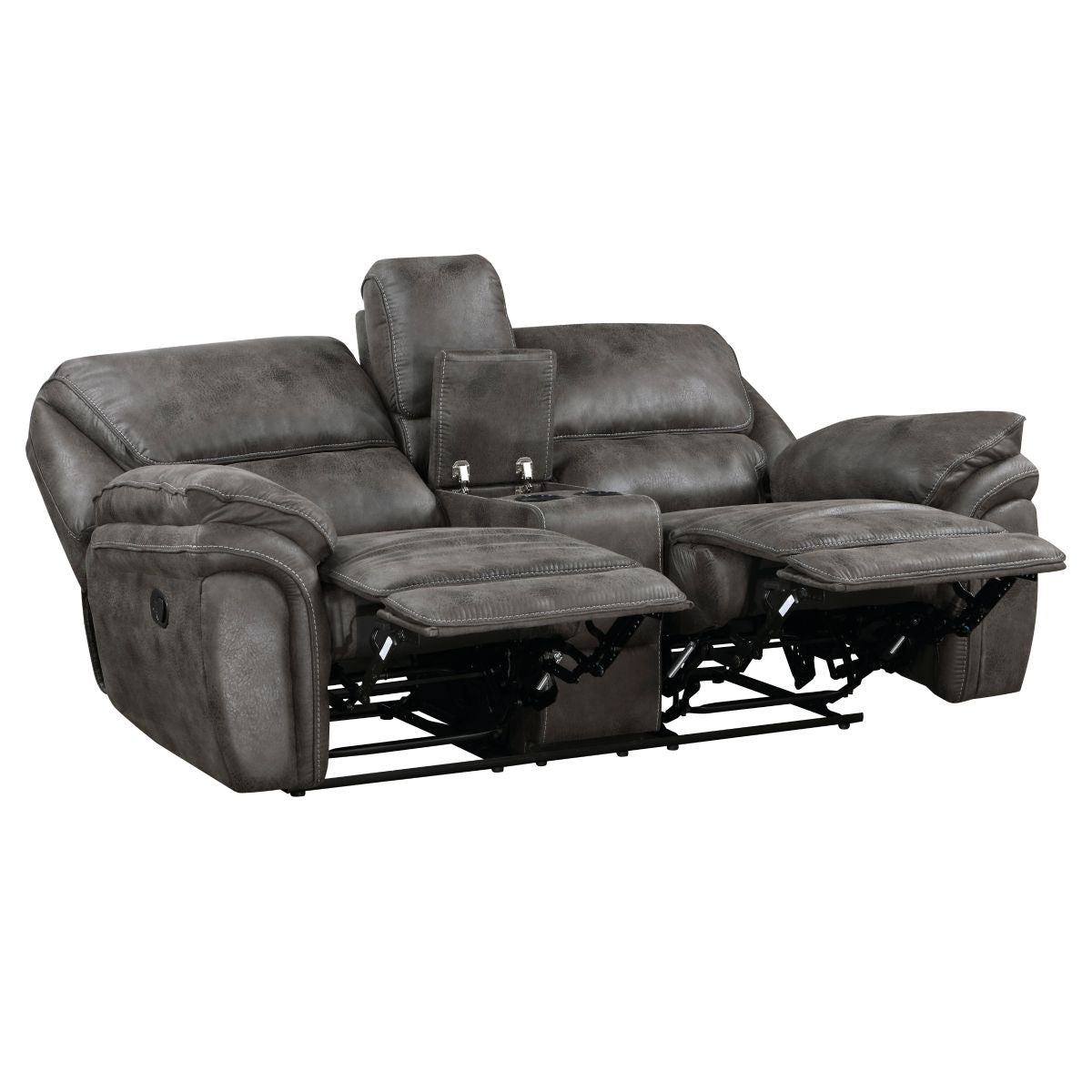Proctor - Double Reclining Loveseat With Center Console