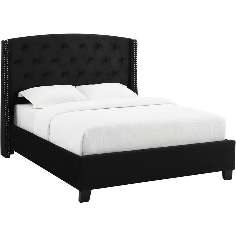 Crown Mark Eva King Upholstered Platform Bed 5111BK-K-HBFB/5111BK-KQ-RAIL IMAGE 1