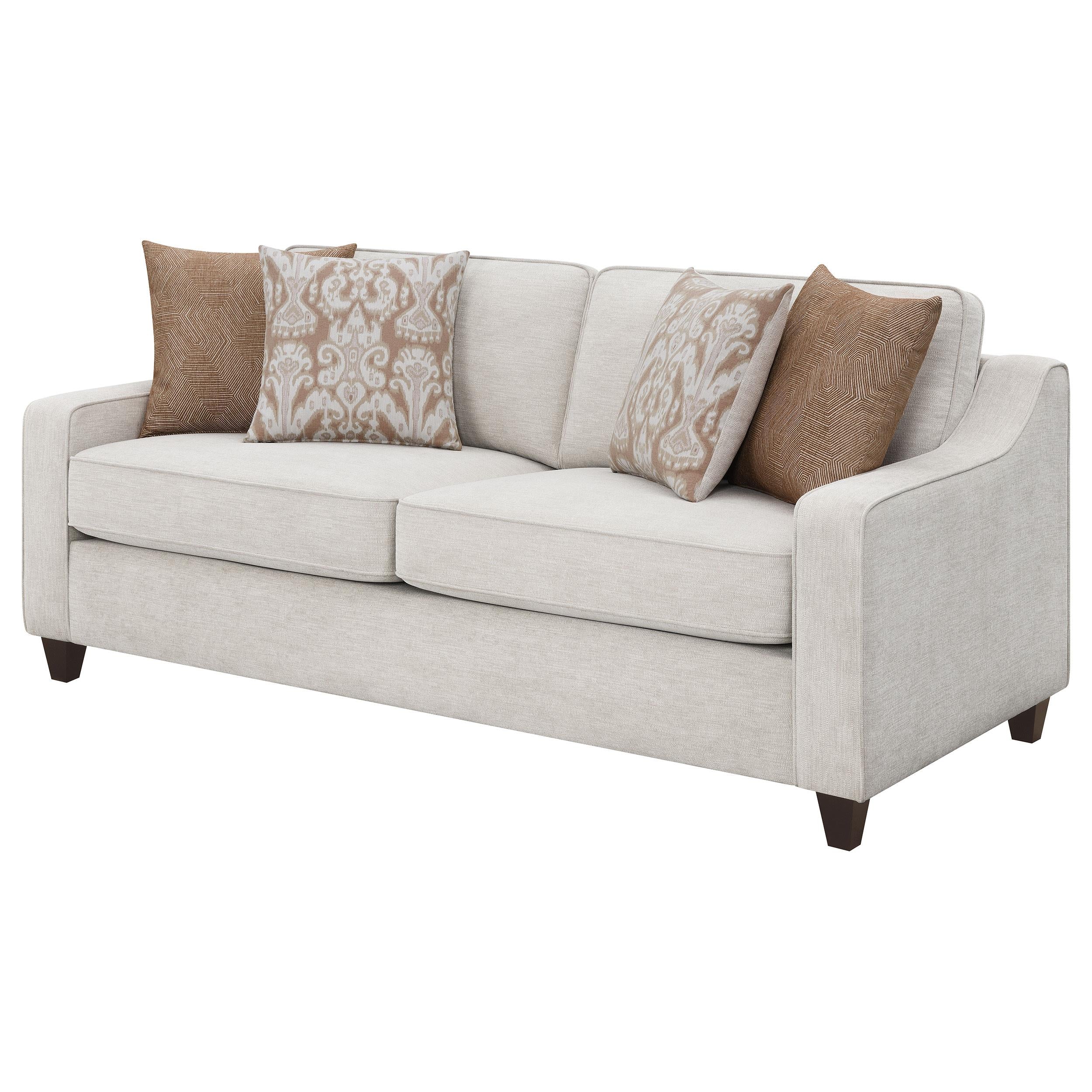 Coaster Furniture Christine Stationary Fabric Sofa 552061 IMAGE 3
