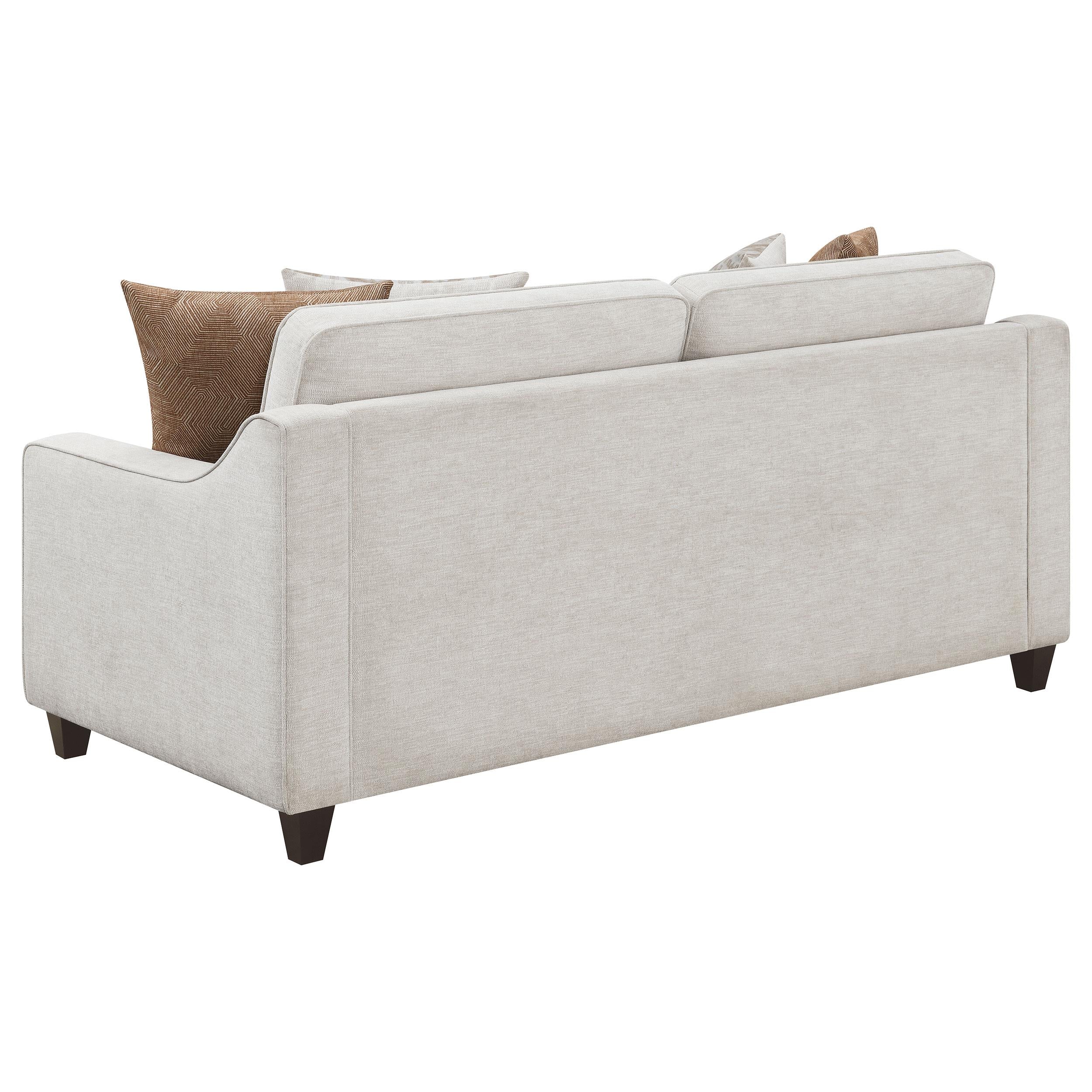 Diamond Modern Furniture COA Christine Stationary Fabric Sofa 552061 IMAGE 5