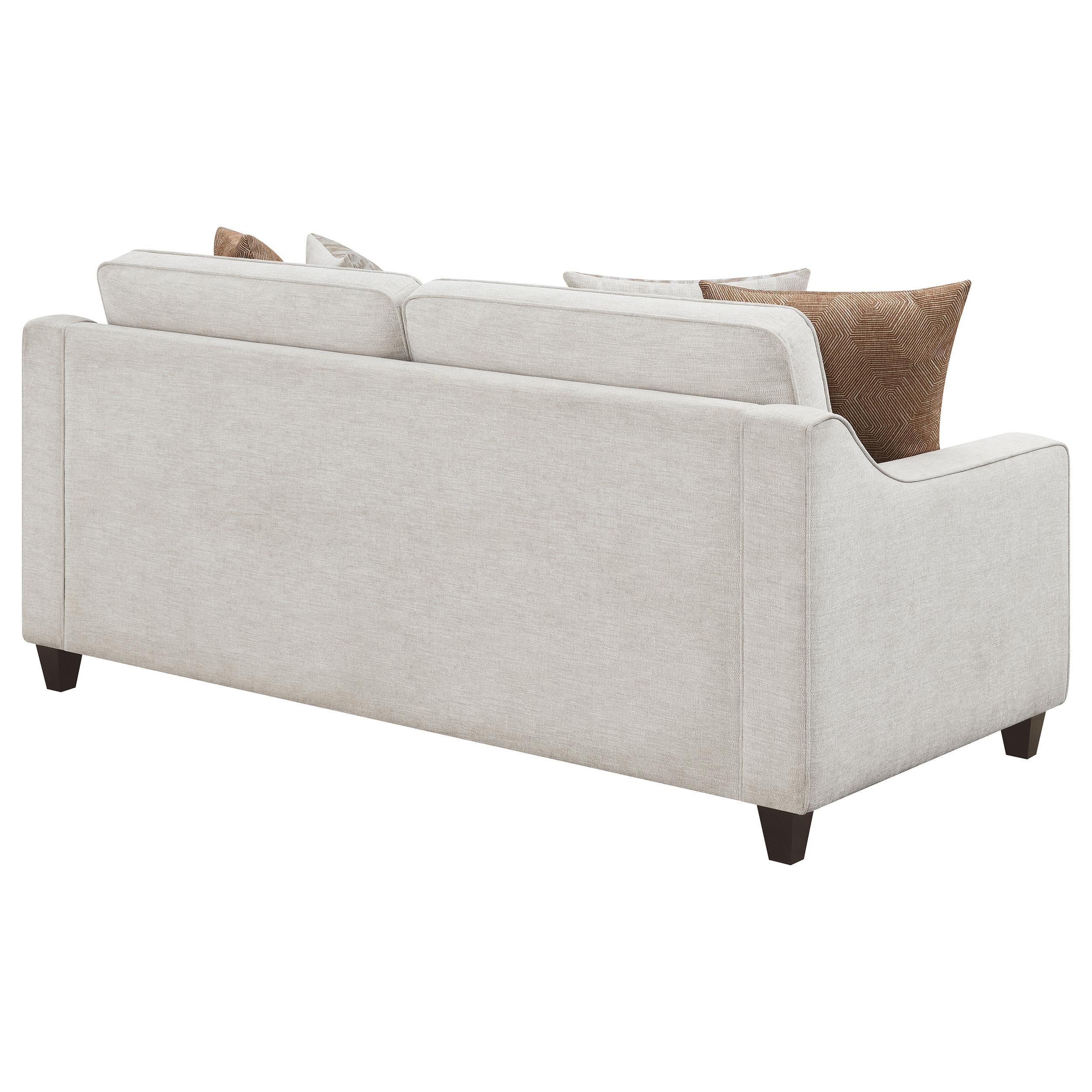 Diamond Modern Furniture COA Christine Stationary Fabric Sofa 552061 IMAGE 6