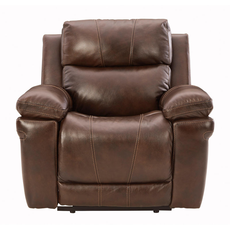 Signature Design by Ashley Edmar Power Leather Match Recliner U6480513 IMAGE 2