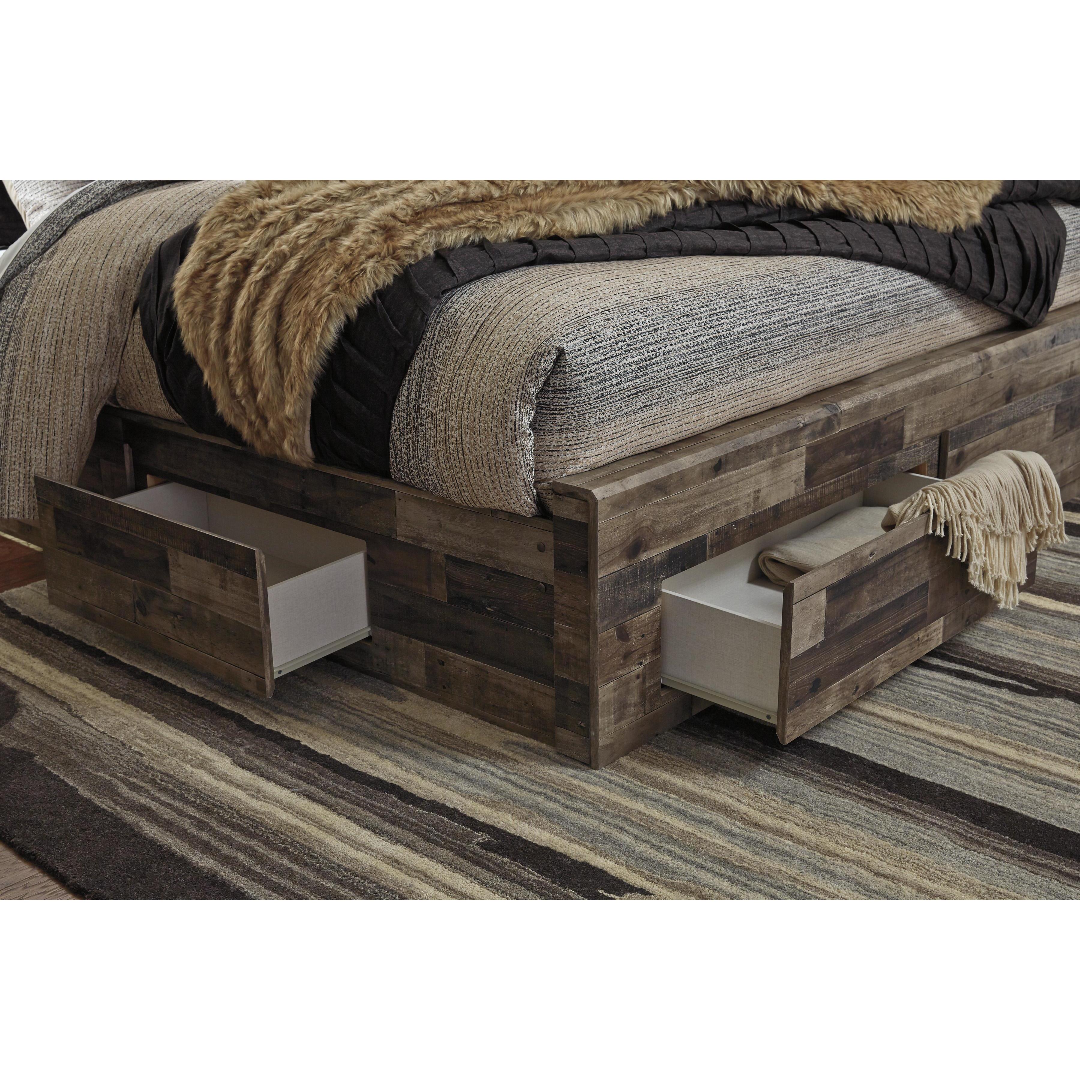 Benchcraft Derekson Queen Panel Bed with Storage B200-57/B200-54S/B200-60/B200-95/B100-13 IMAGE 4