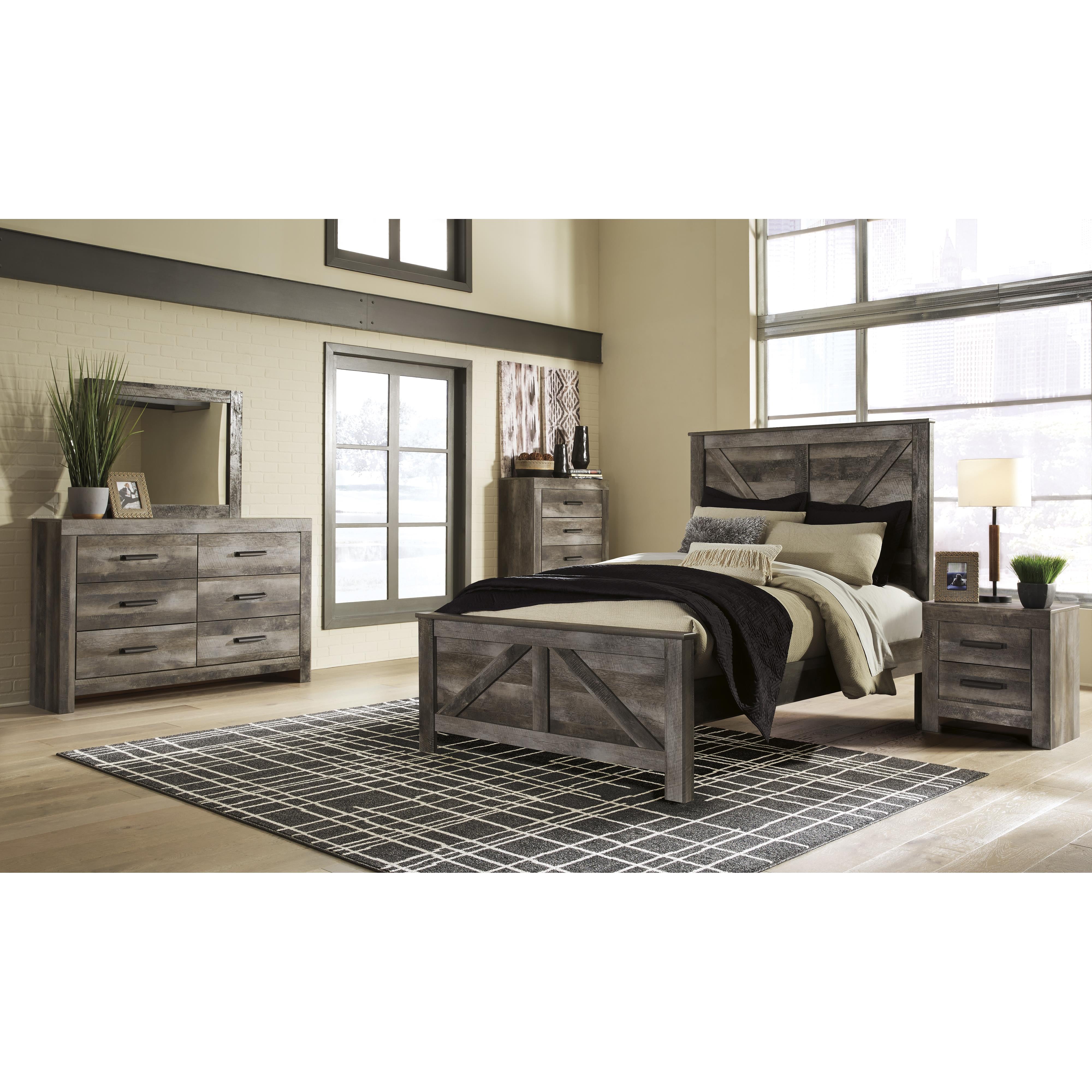 Signature Design by Ashley Wynnlow 6-Drawer Dresser with Mirror B440-31/B440-36 IMAGE 16