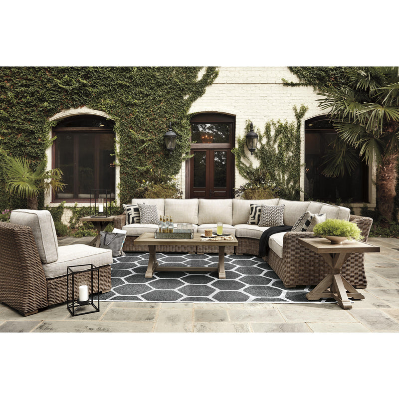 Signature Design by Ashley Beachcroft P791P8 5 pc Outdoor Seating Set IMAGE 3