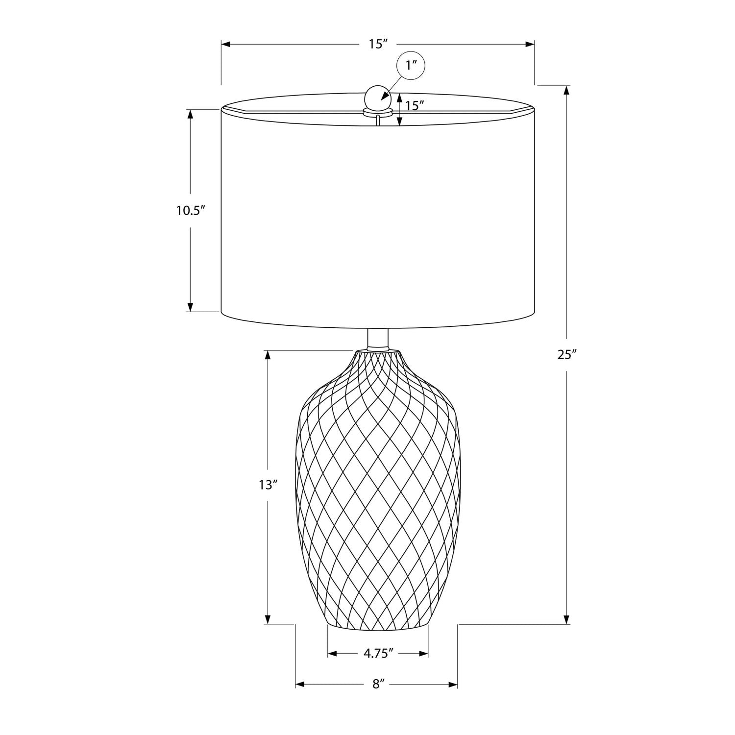 Lighting, Table Lamp, Transitional - Cream