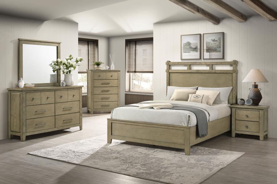 Hazlewood - 6-Drawer Bedroom Dresser Cabinet