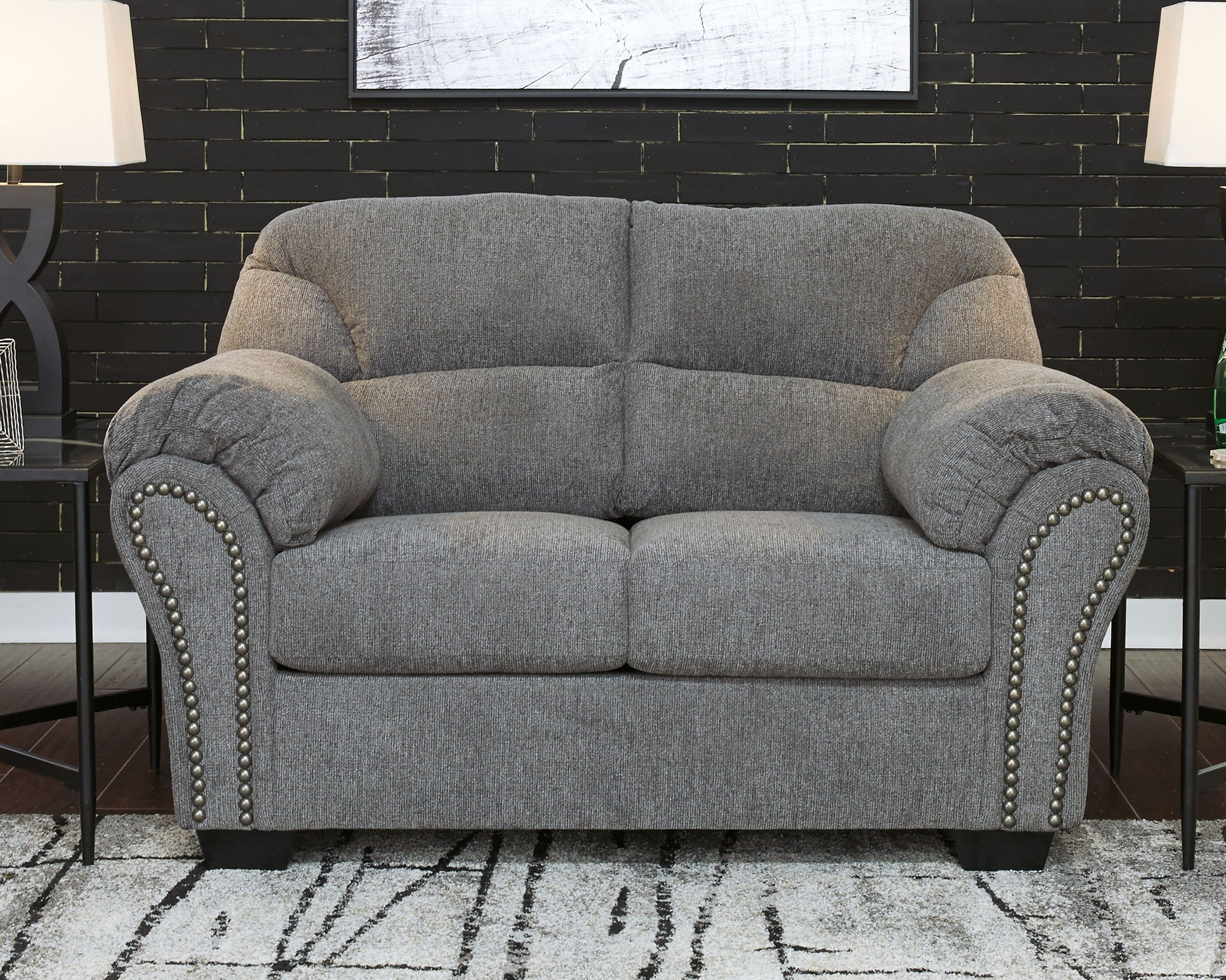 Allmaxx - Loveseat - Pewter