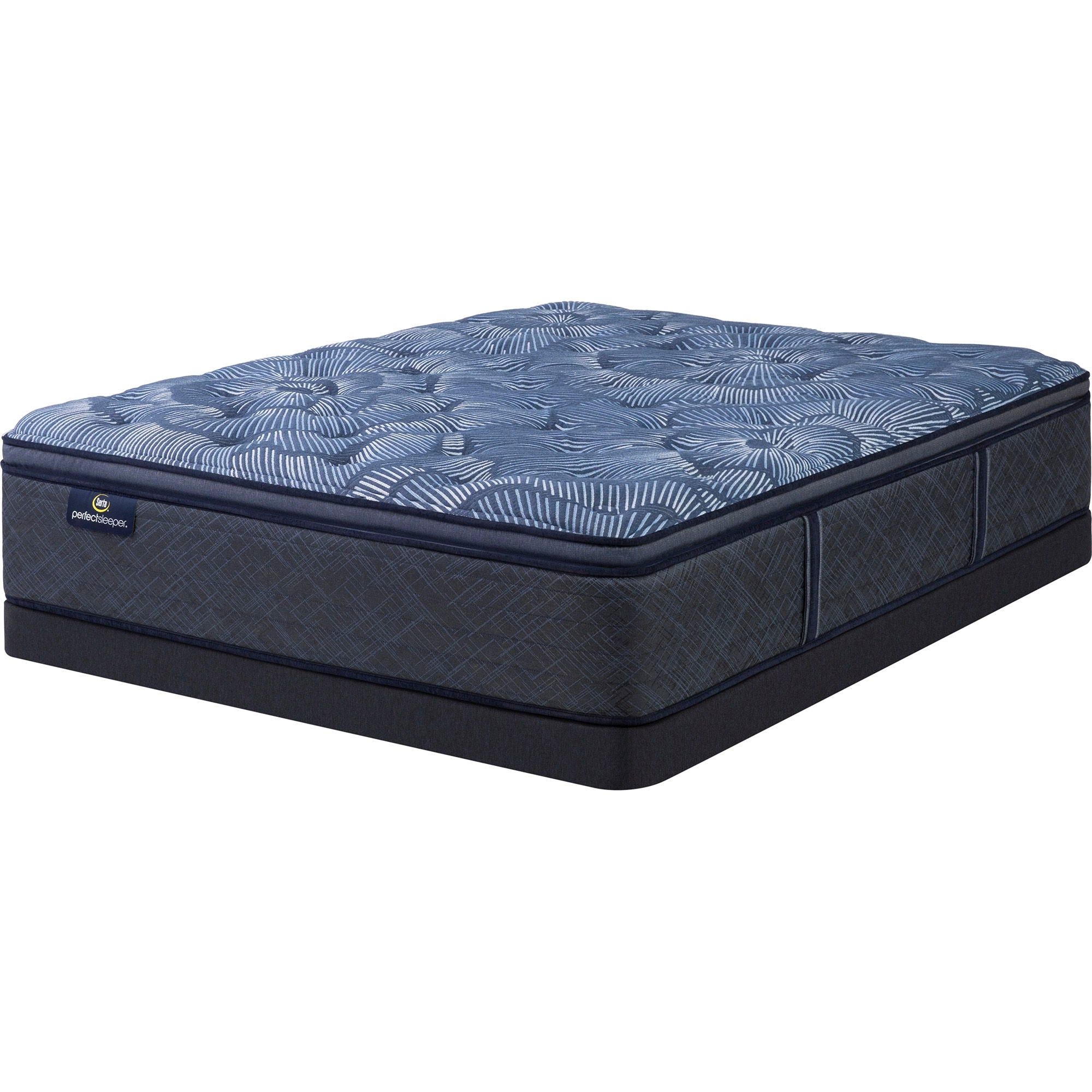 Perfect Sleeper - 15" Cobalt Calm Plush Pillow Top Mattress