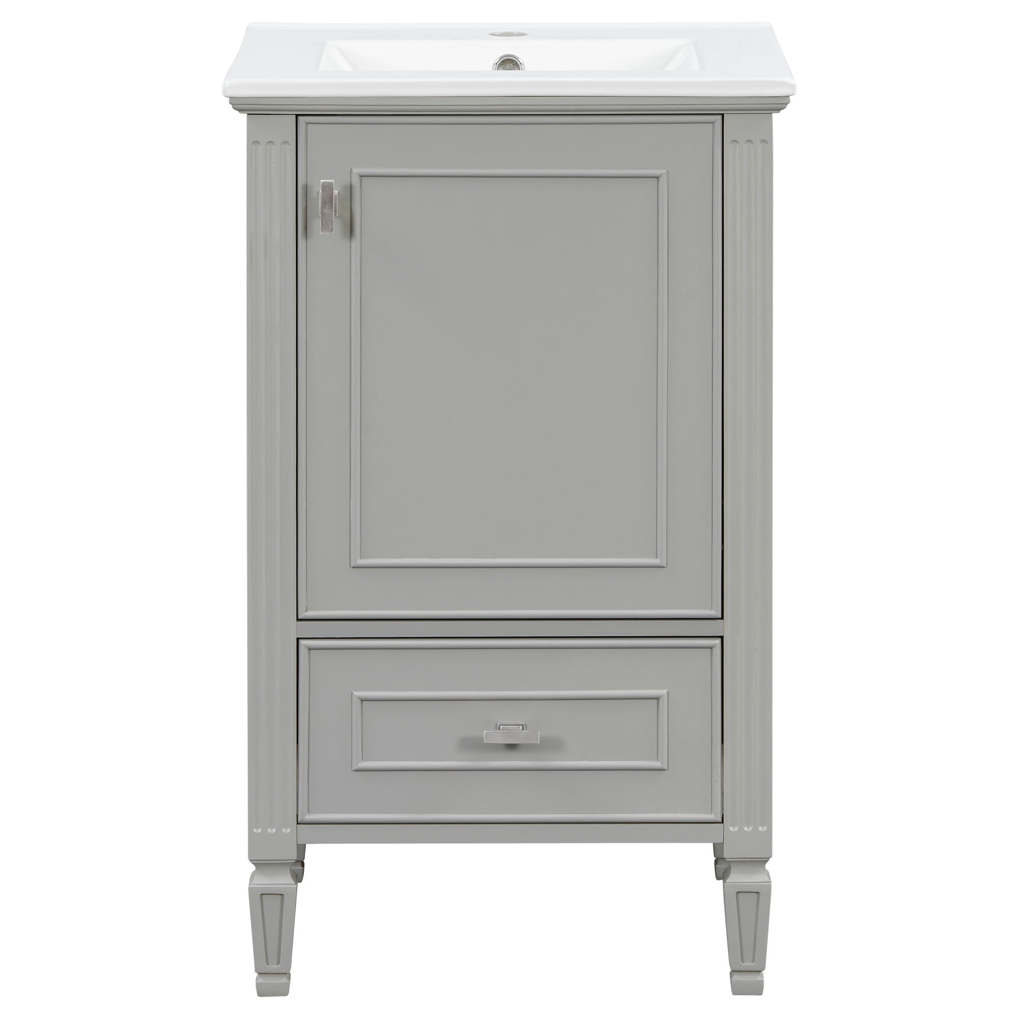 Retro Bathroom Vanity With Sink
