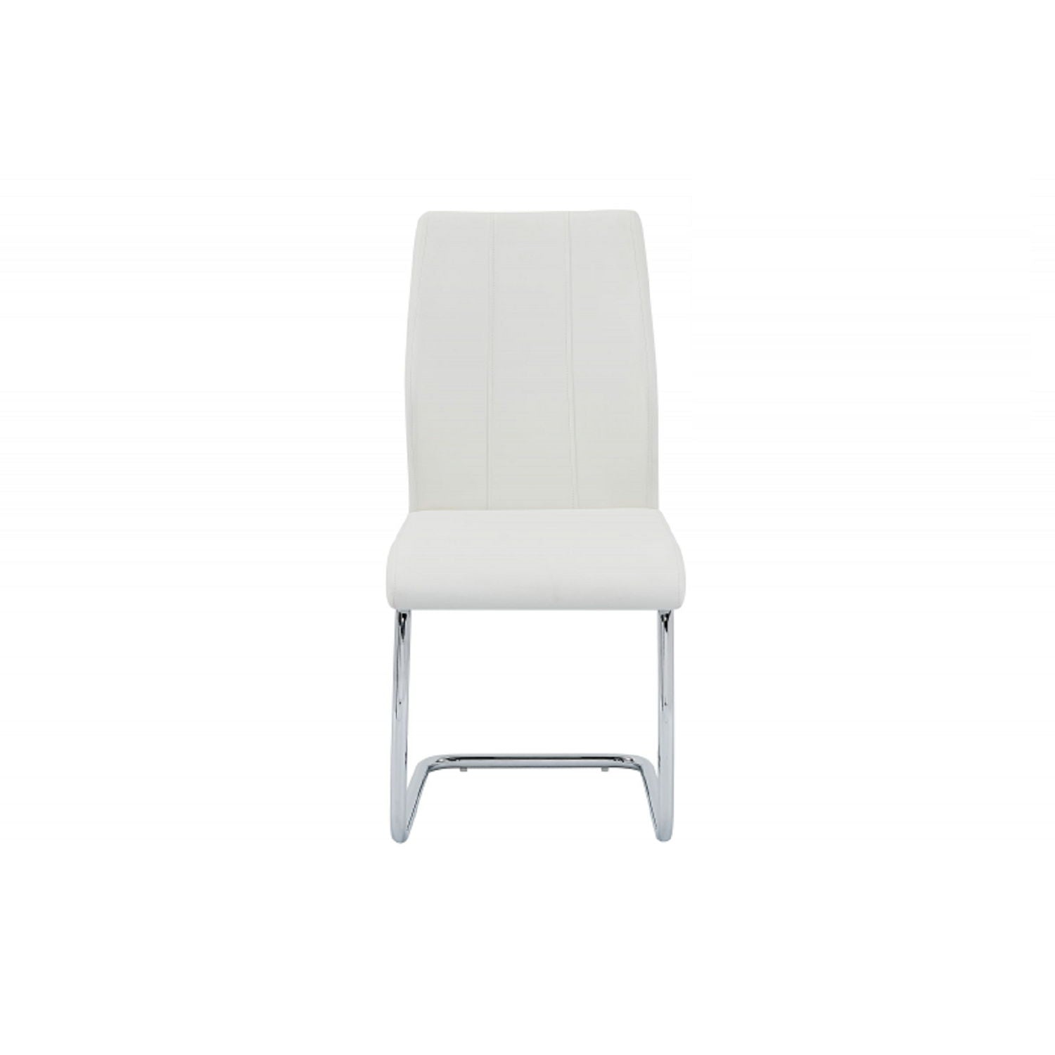 Dining Chair, Soft Upholstered (Set of 2) - White