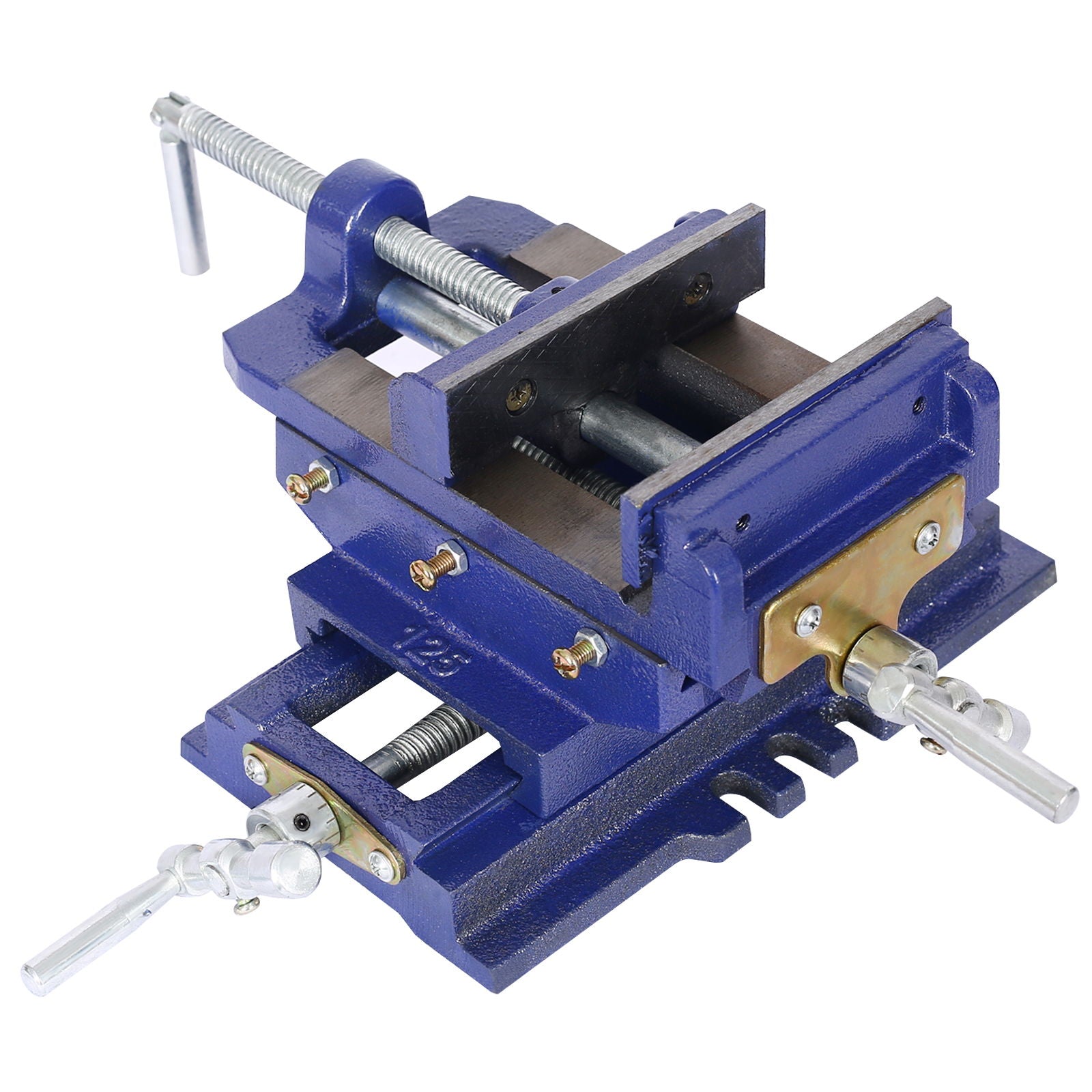 Industrial Quality Cross Slide Vise, Drill Press Metal Milling 2 Way X - Y