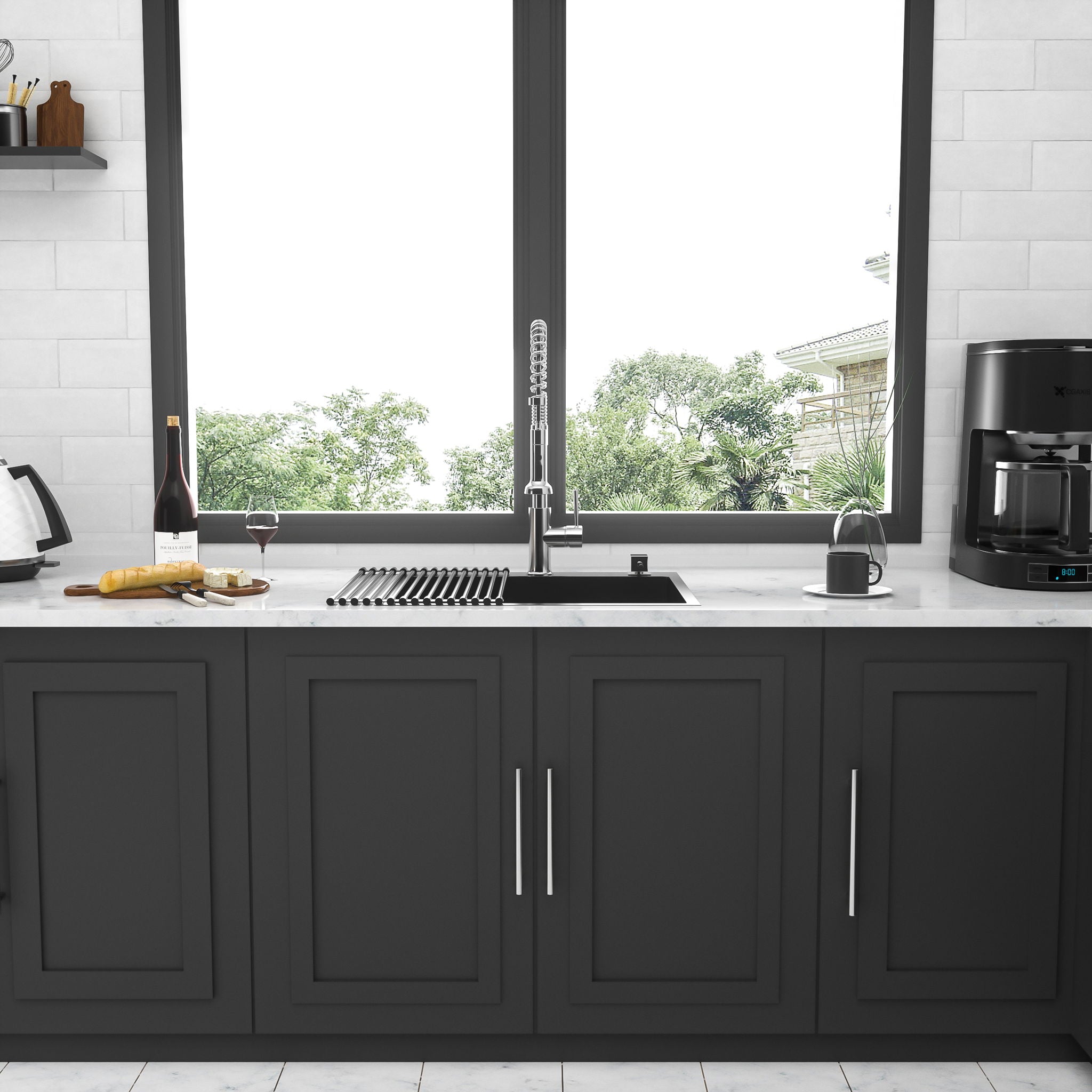 Topmount Kitchen Sink 16 Gauge, Single Bowl