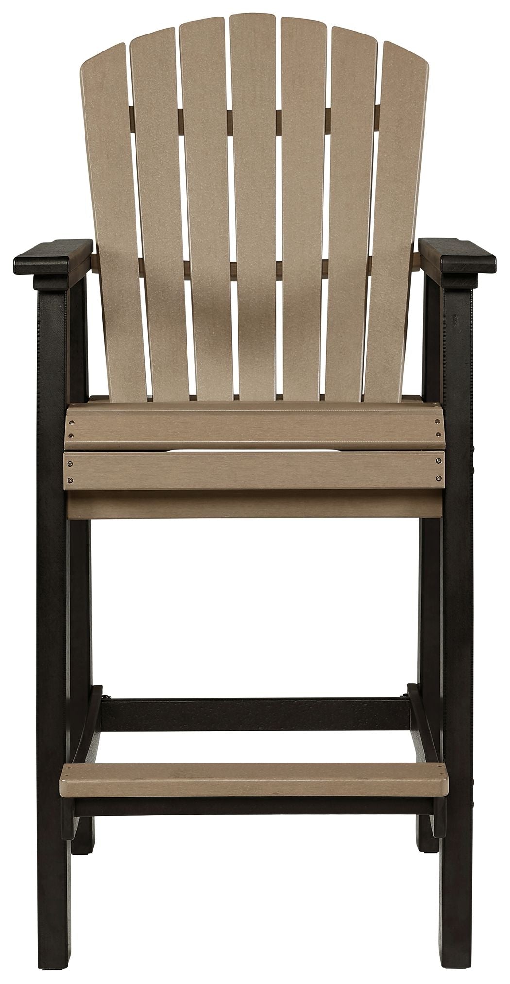 Fairen Trail - 5 Pc. - Dining Set with 4 Chairs - Black / Driftwood