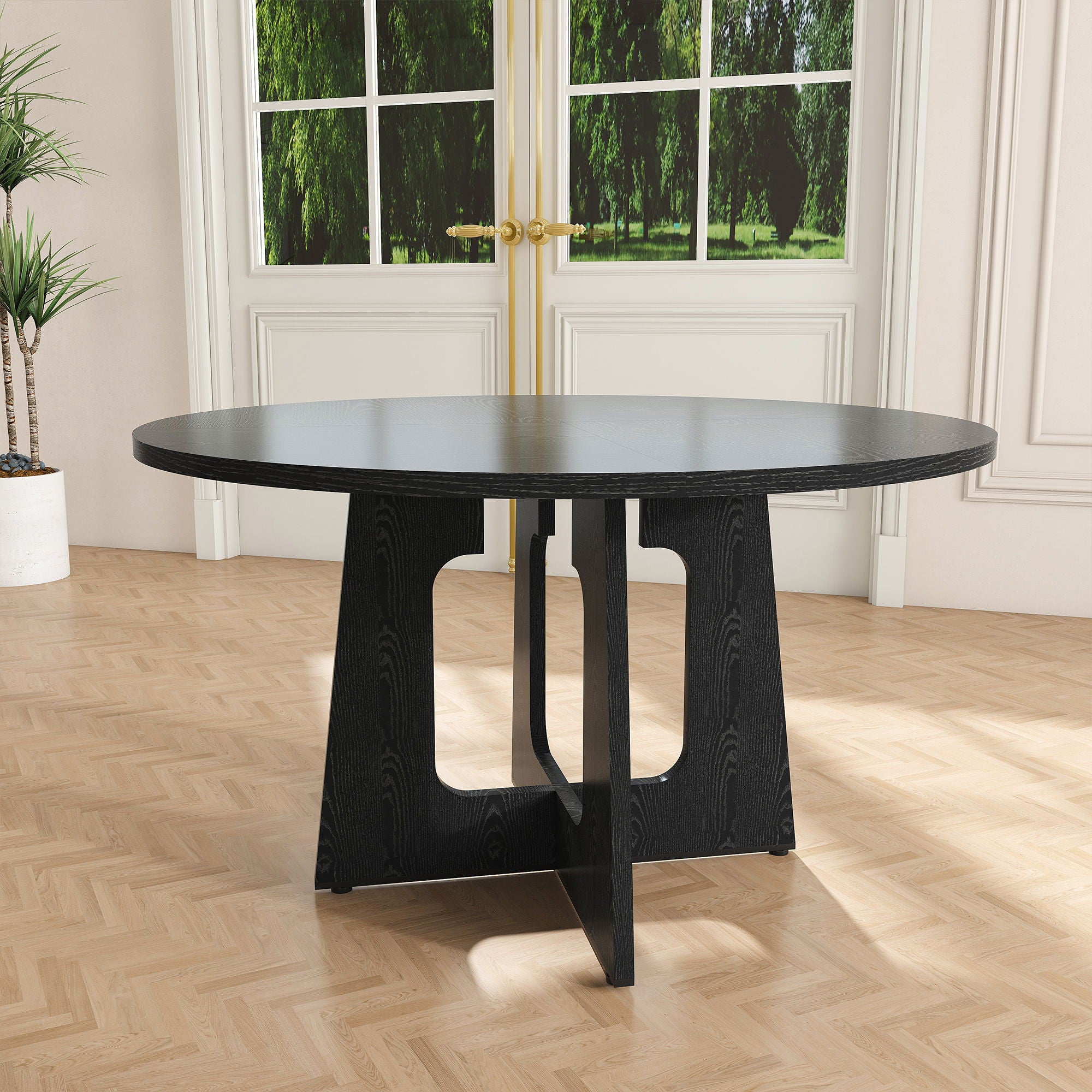 Round Dining Table For 4