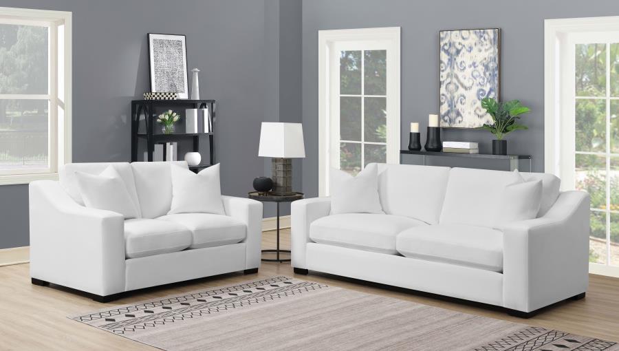 Ashlyn - Upholstered Track Arm Loveseat