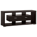 Darien 2-drawer Engineered Wood 59-inch TV Stand Cappuccino