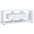 Darien 2-drawer Engineered Wood 59-inch TV Stand White