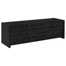 Alton 3-drawer Engineered Wood 62-inch TV Stand Black Oak