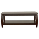 Dixon  Rectangular Wood Coffee Table Set Espresso