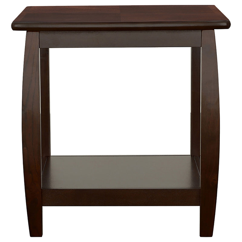 Dixon  Rectangular Wood Coffee Table Set Espresso