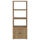 Tabby 3-shelf Engineered Wood Media Tower Mango
