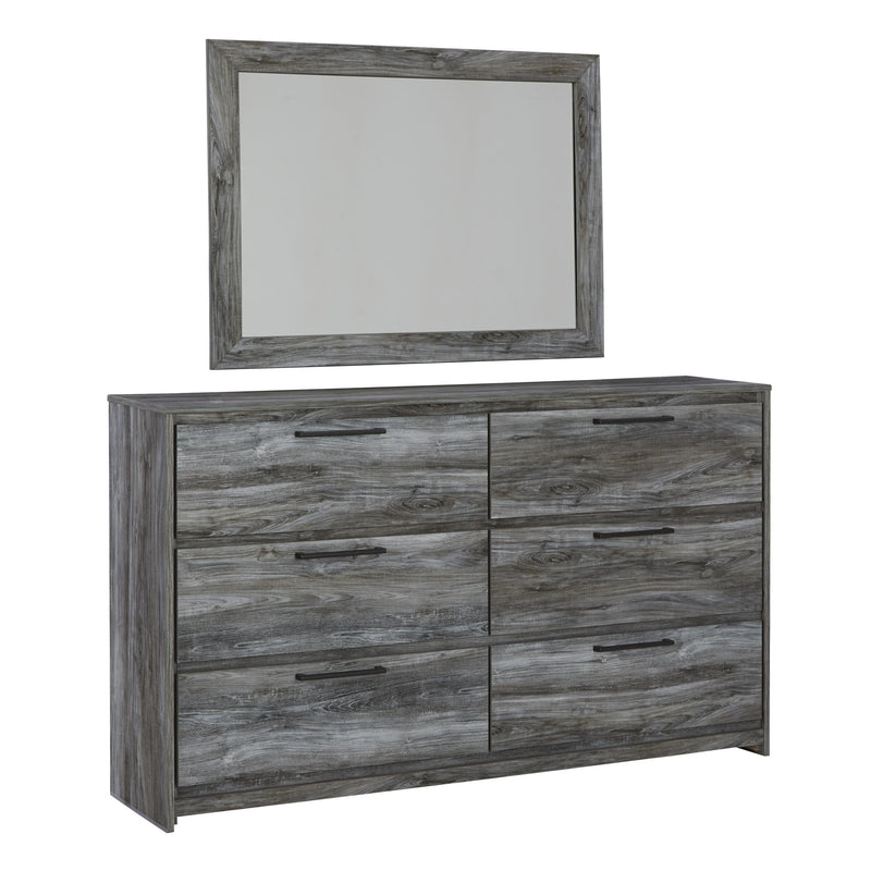 Signature Design by Ashley Baystorm 6-Drawer Dresser with Mirror B221-31/B221-35 IMAGE 2