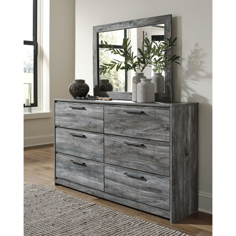 Signature Design by Ashley Baystorm 6-Drawer Dresser with Mirror B221-31/B221-35 IMAGE 3