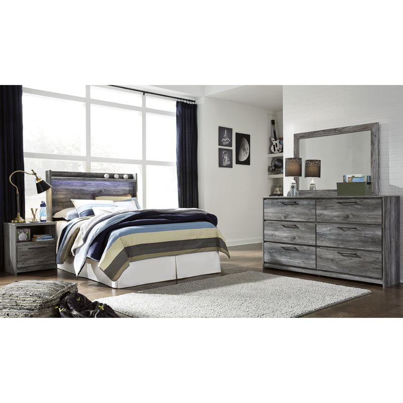 Signature Design by Ashley Baystorm 6-Drawer Dresser with Mirror B221-31/B221-35 IMAGE 4