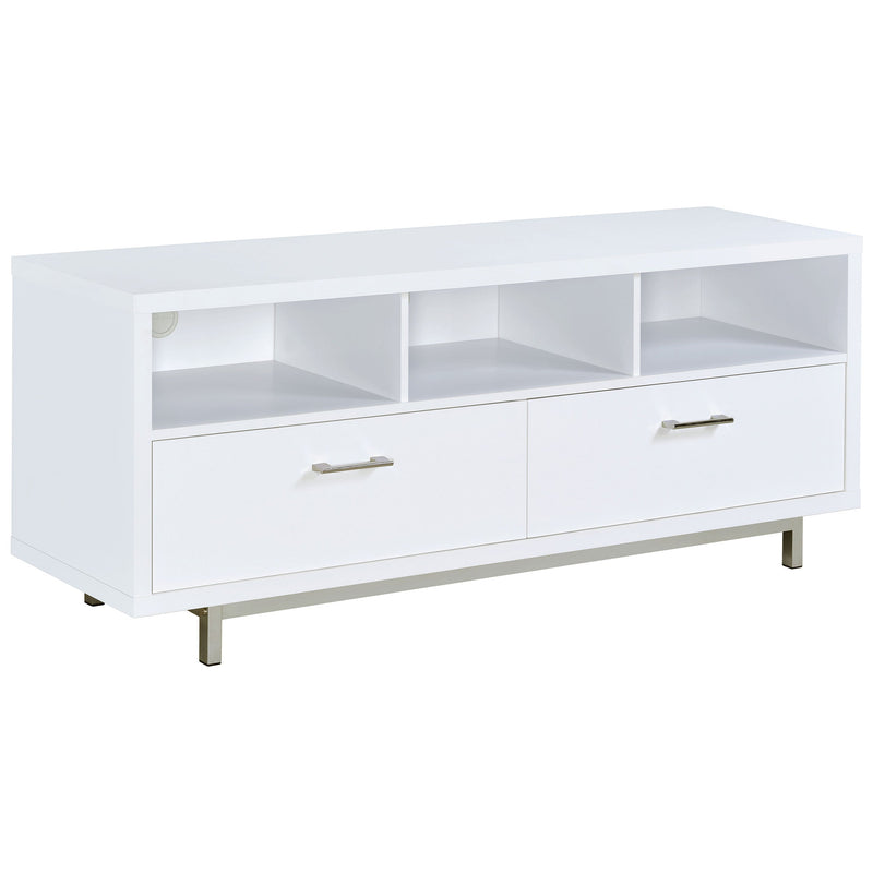 Casey 2-drawer Engineered Wood 60-inch TV Stand Cappuccino