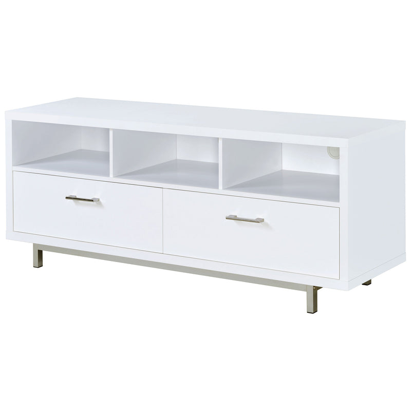 Casey 2-drawer Engineered Wood 60-inch TV Stand Cappuccino
