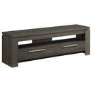 Elkton 2-drawer Engineered Wood 59-inch TV Stand Mango