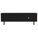Marsden 2-door Mango Wood 70-inch TV Stand Charcoal Black